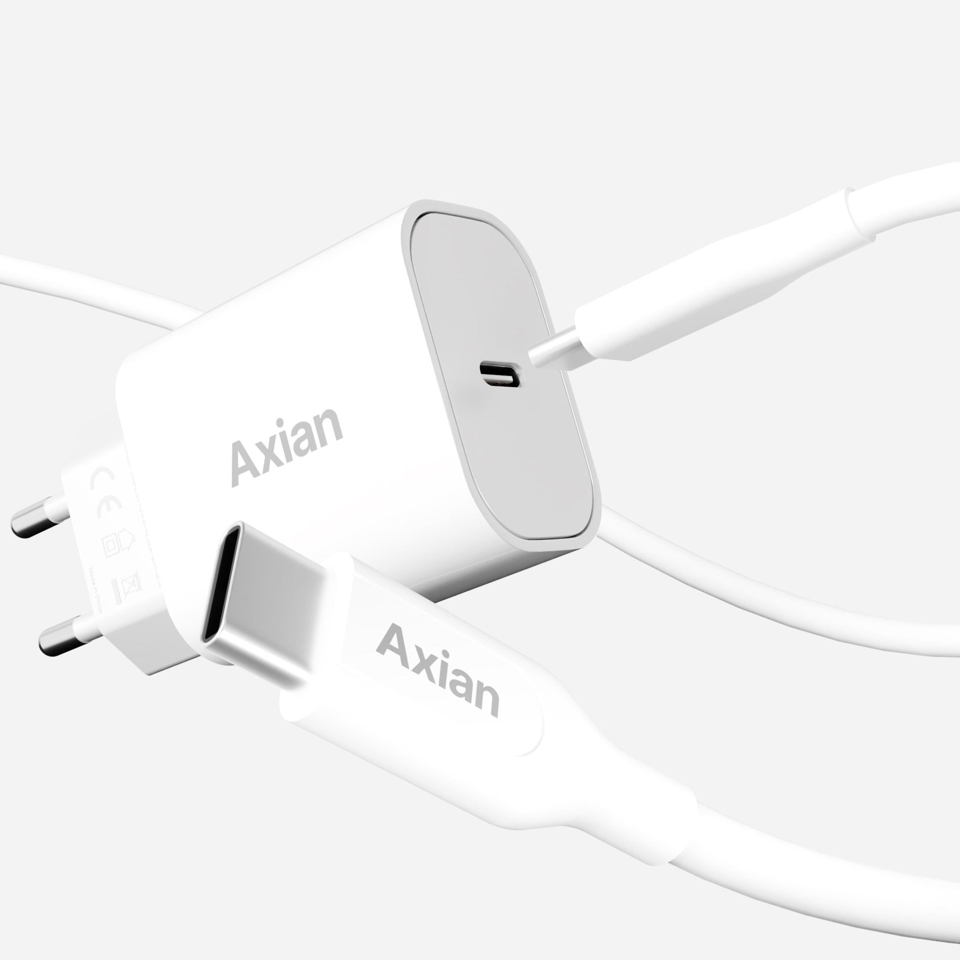 Axian Charger USB C to C 20W PD (Bundle) - Axian