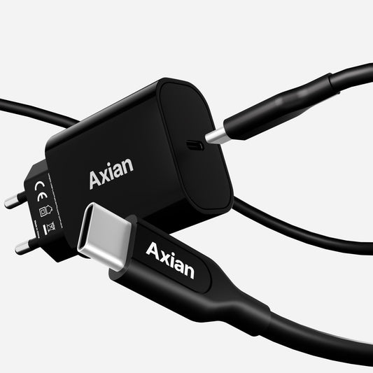 Axian Charger USB C to C 20W PD (Bundle) - Axian