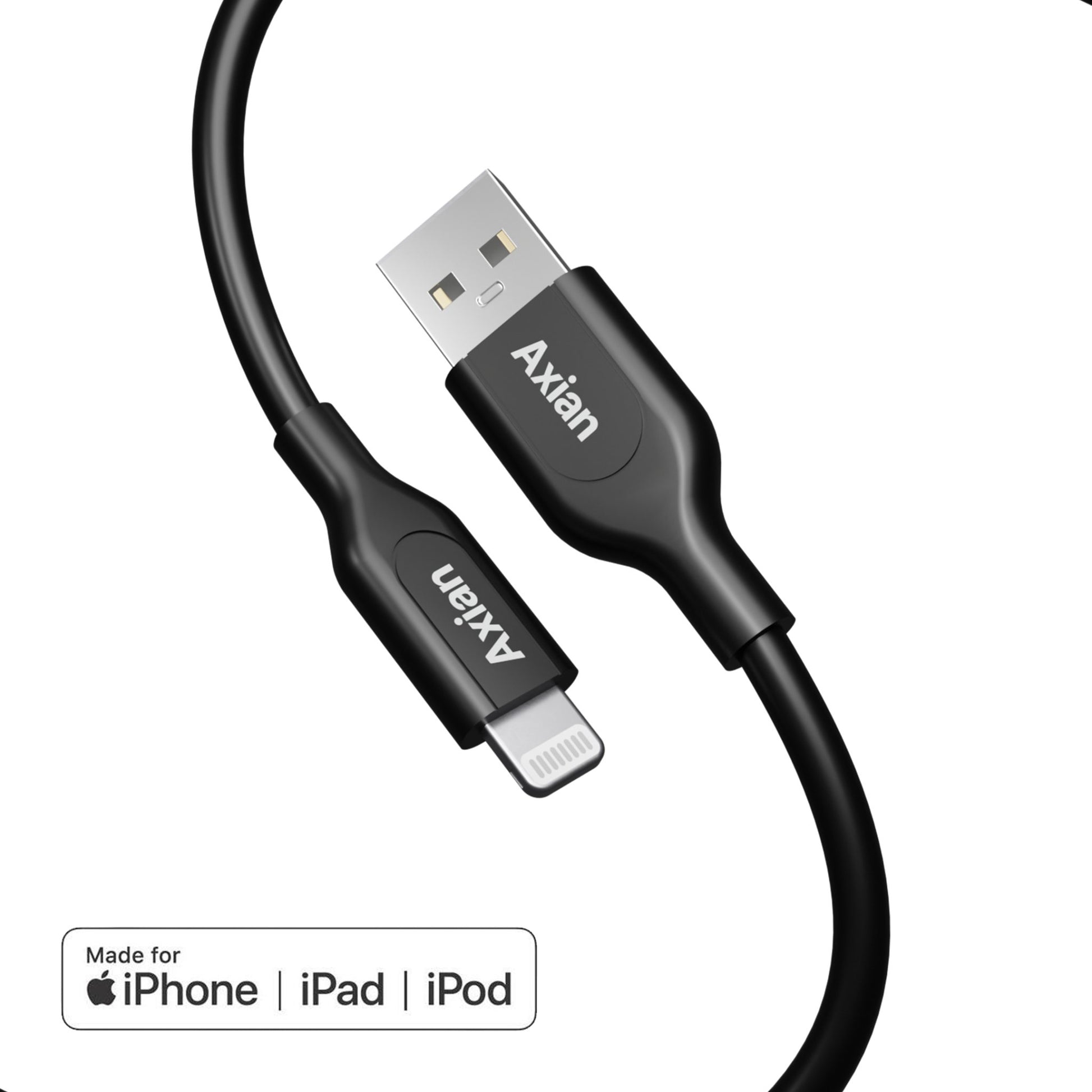 Axian Kabel Data iPhone MFi Axian USB A to Lightning - Axian